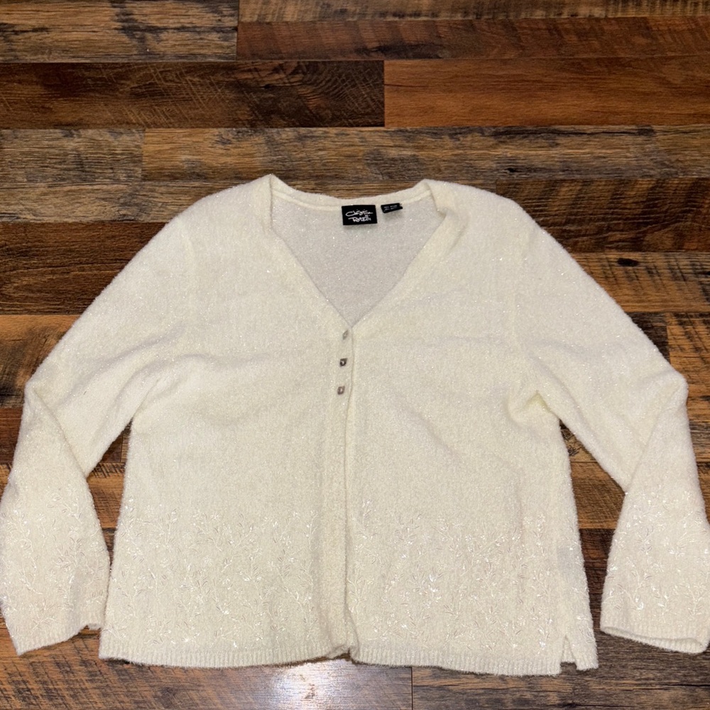 Christina Rotelli Vintage Cardigan with beading‎